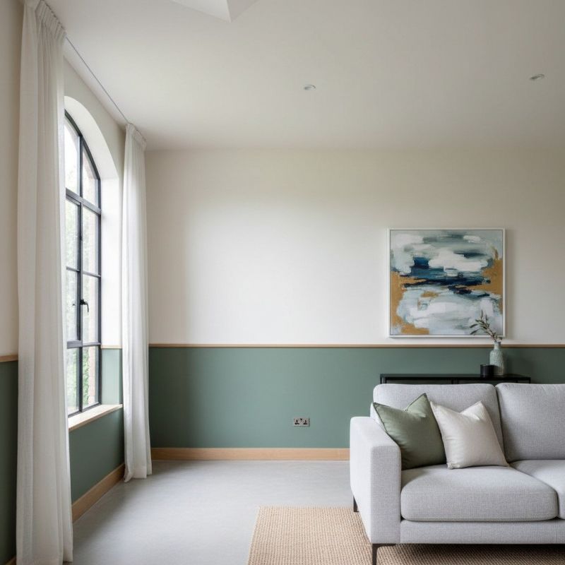 Apartment Interior Painting detail